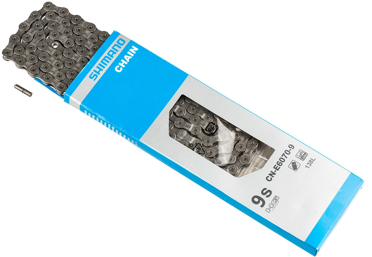 Shimano STEPS Kette CN-E6070-9 9-fach Für E-Bikes 3 Shimano STEPS Kette CN-E6070-9 9-fach Für E-Bikes