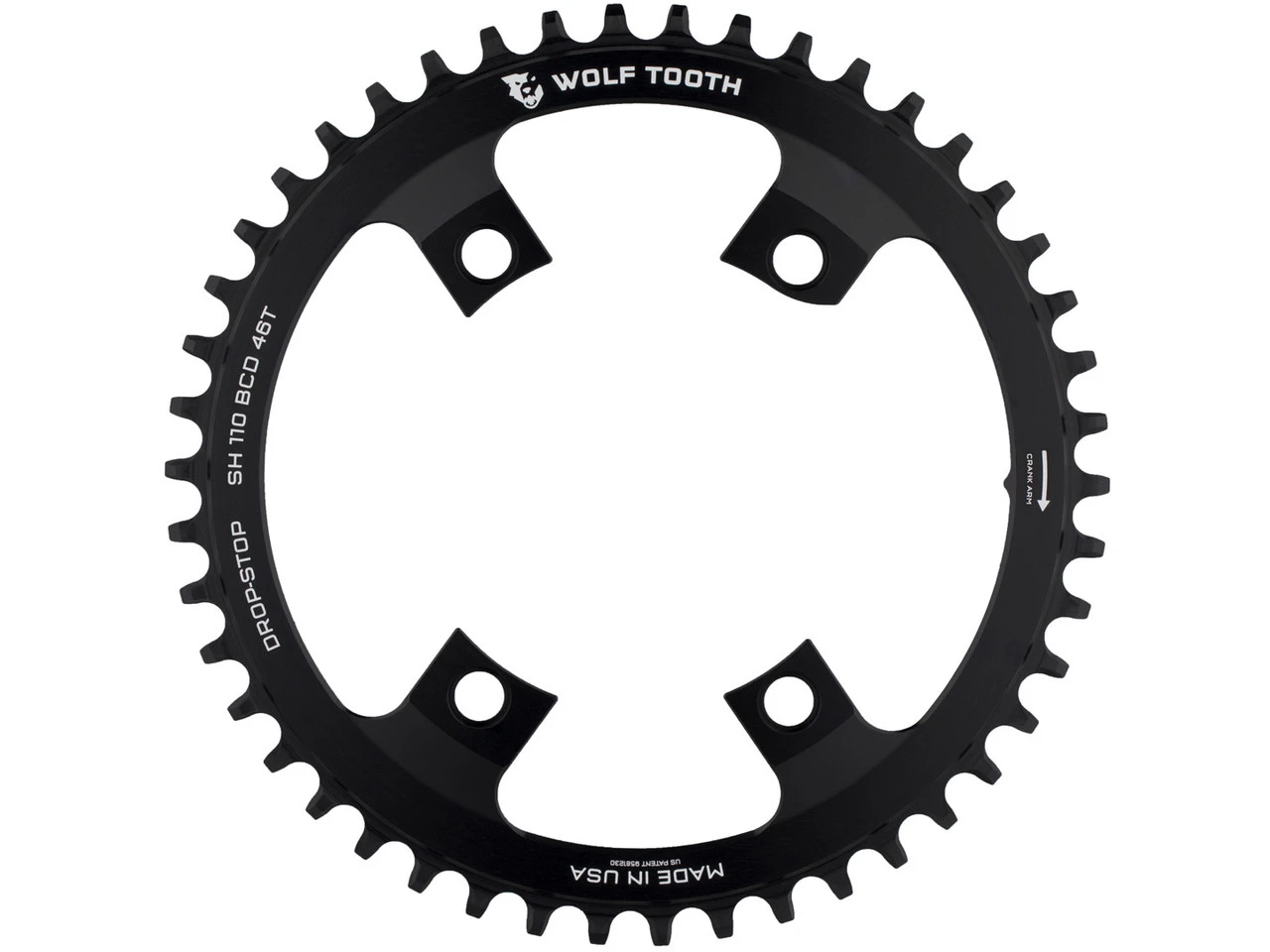 110 BCD Asymmetric 4-Arm Kettenblatt Für Shimano 5 110 BCD Asymmetric 4-Arm Kettenblatt Für Shimano – Bild 3