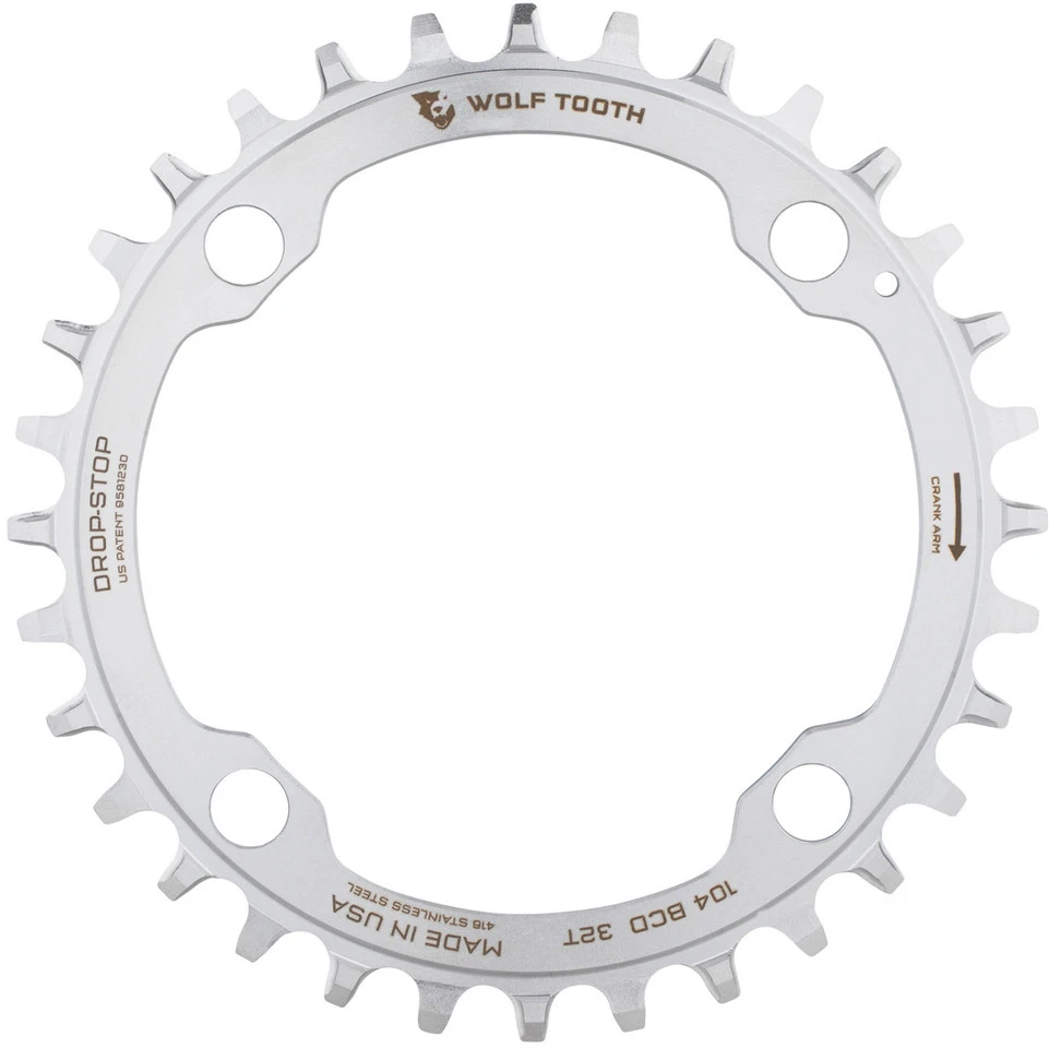 104 BCD Edelstahl Kettenblatt 3 104 BCD Edelstahl Kettenblatt